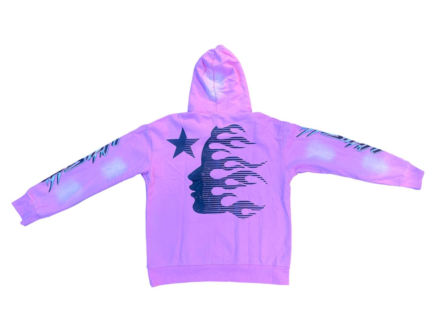 Hell Star Pink Hoodie - Large