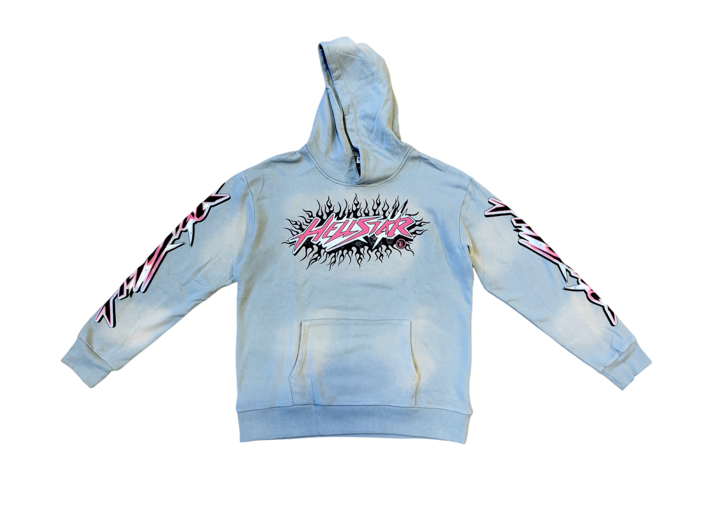 Hell Star Hoodie - Baby Blue Large